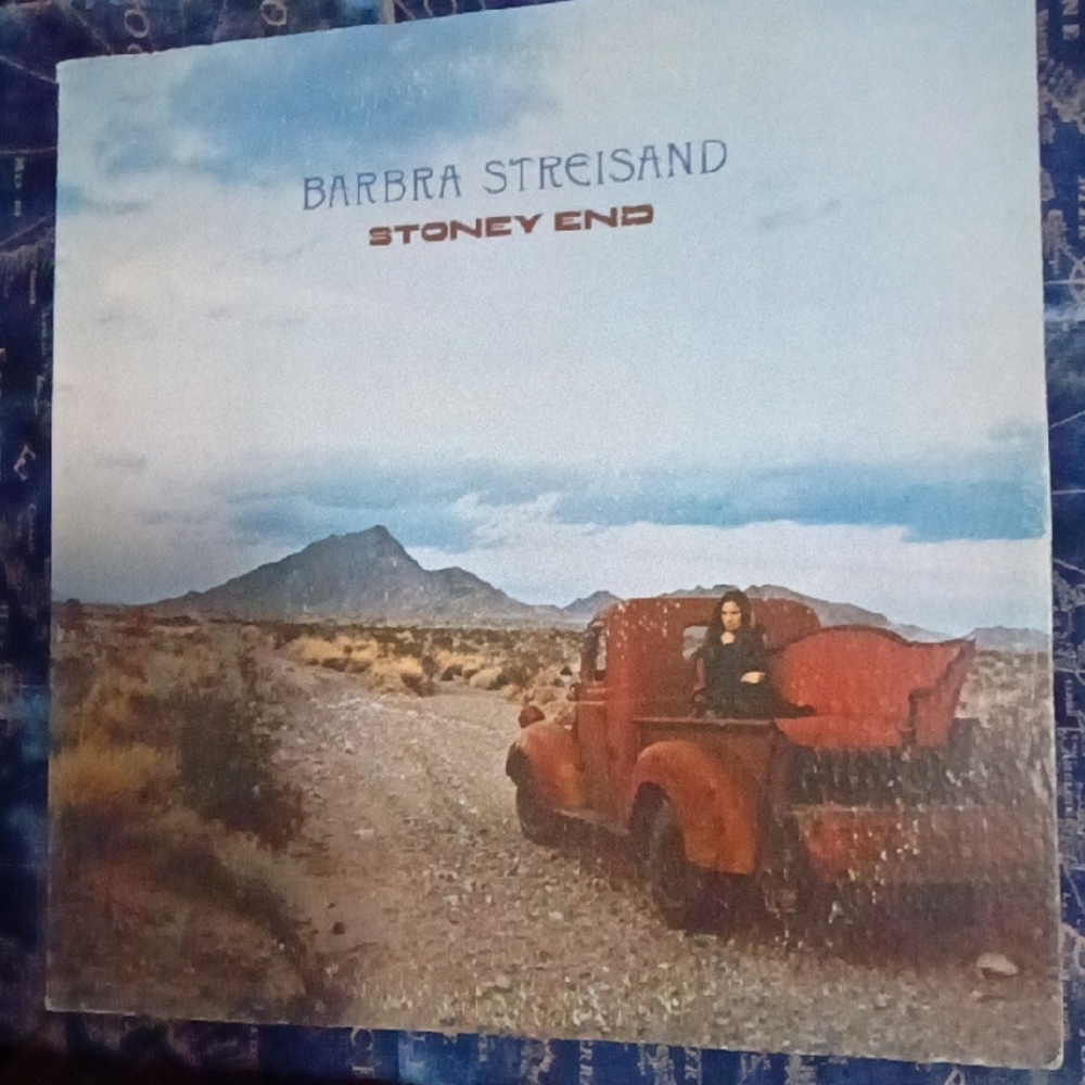 "Stoney End" Vinyl Record - Red Cover Artwork